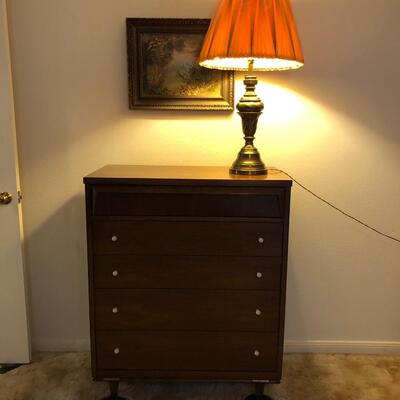 MCM Bassett tall chest