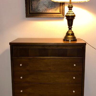 MCM Bassett tall chest