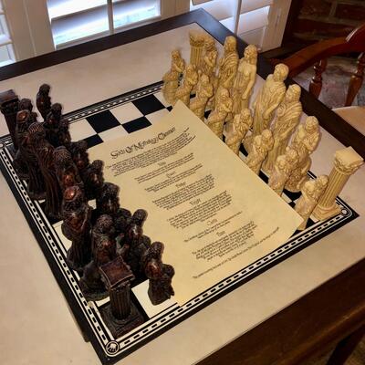 Gods of Mythology Chessmen
