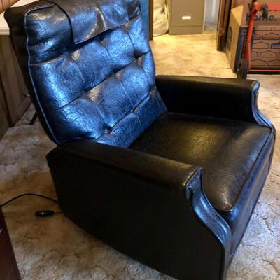 Vintage reclining Lazy boy massage and heat