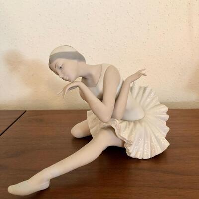 Large Lladro Ballerina “death of a swanâ€