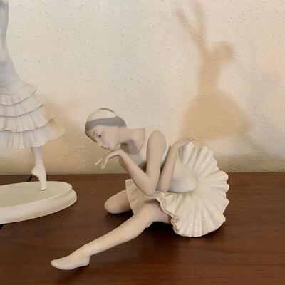 Large Lladro Ballerina “death of a swanâ€