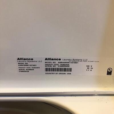 Speed Queen commercial washing machine