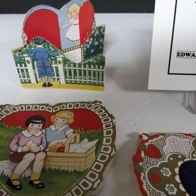 Lot of Vintage Valentines, Whitney Made, Carrington, Beistle USA