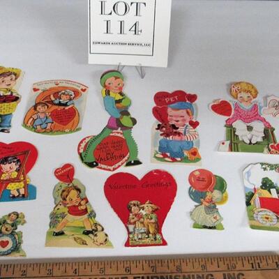 Lot of Vintage Valentines, USA and Germany