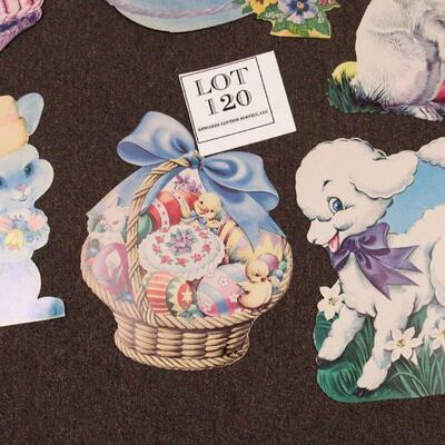 Lot of Vintage Easter Flats, Single Sided, Some Eureka 1964, Gibson, USA, Unmarked