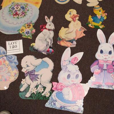 Lot of Vintage Easter Flats, Single Sided, Some Eureka 1964, Gibson, USA, Unmarked
