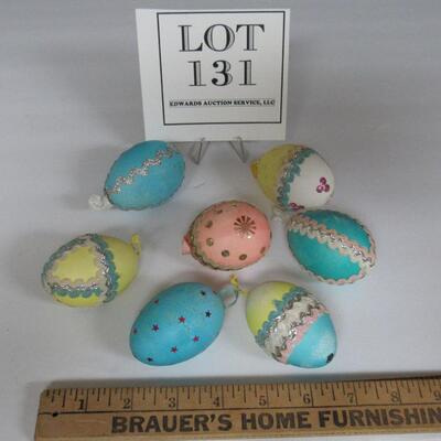 Real Eggs Decorated For Easter