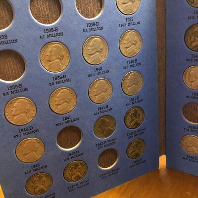 Jefferson Nickel Collection.