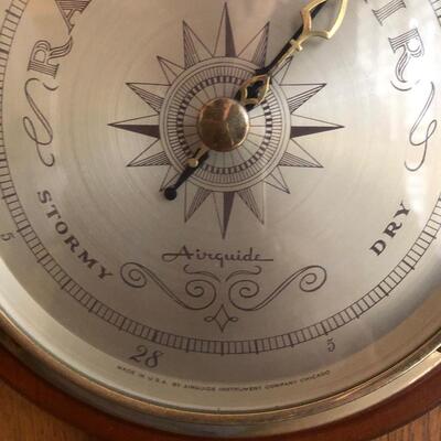 Airguide thermometer barometer