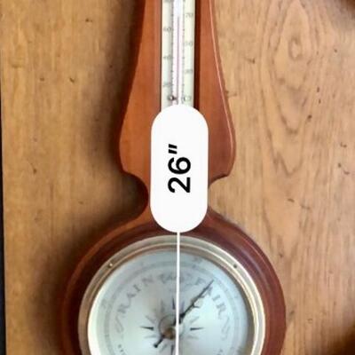Airguide thermometer barometer