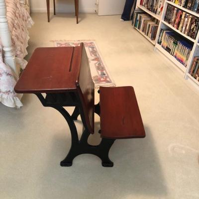 Antique Primitive school desk