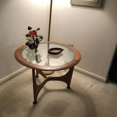 Mid century modern cocktail table side table