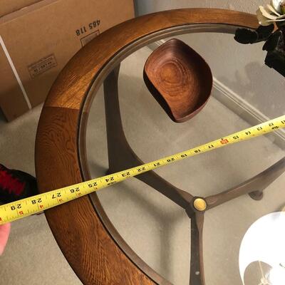 Mid century modern cocktail table side table