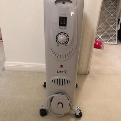 Portable radiator heater