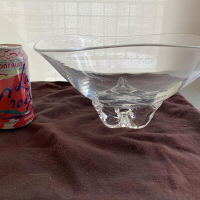 Steuben Glass Footed Bowl