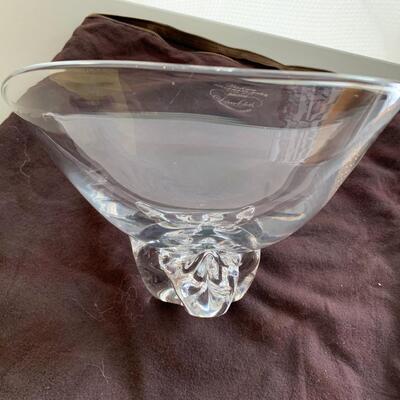 Steuben Glass Footed Bowl