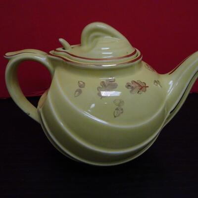 LOT 636  THREE TEA POTS