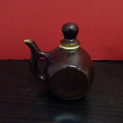 LOT 636  THREE TEA POTS