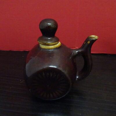 LOT 636  THREE TEA POTS