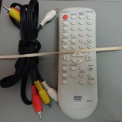 LOT 640. MAGNAVOX DVD PLAYER WITH REMOTE