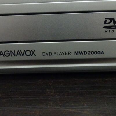 LOT 640. MAGNAVOX DVD PLAYER WITH REMOTE