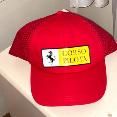 Lot 107 Corso Pilota PUMA Jersey Shirt Ball Cap & Lanyard Size Large Ferrier