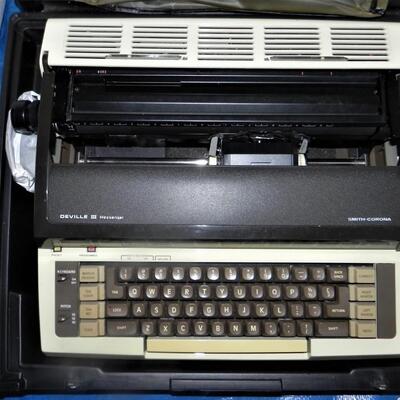 LOT 127 SMITH CORONA ELECTRIC TYPEWRITER