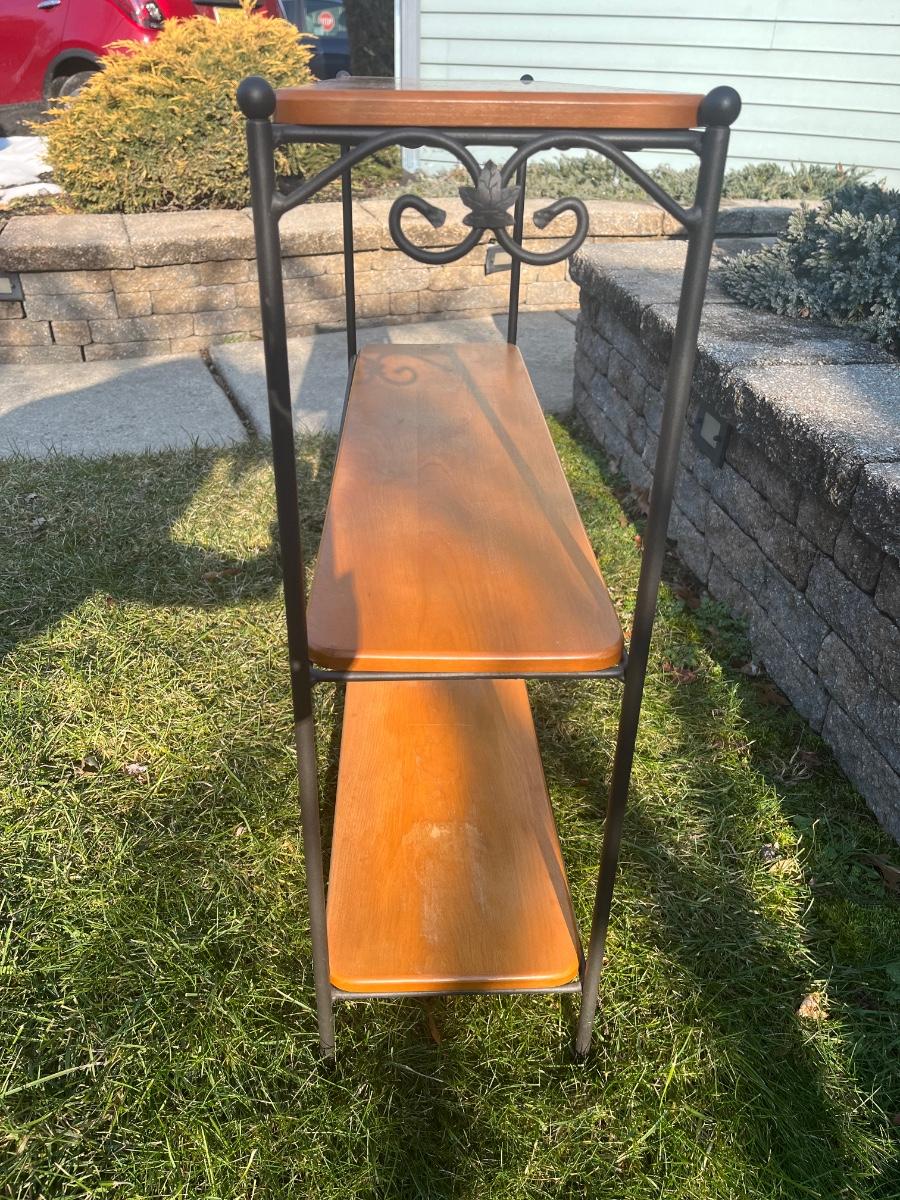 Longaberger wrought online iron bakers rack
