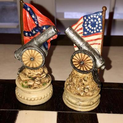 Civil war Chess pieces board not included
