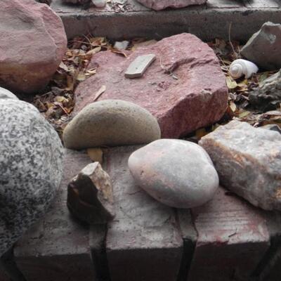LOT 140  ROCKS AND MINERALS