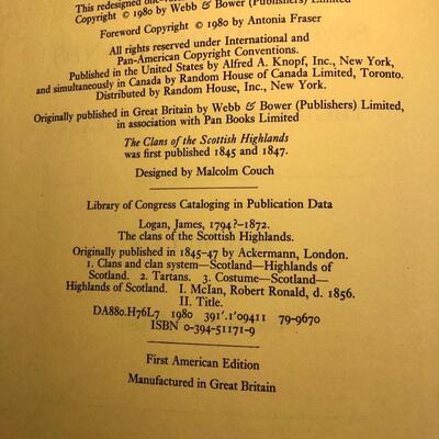 The Clans First American edition