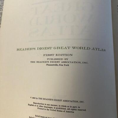 Great world atlas first edition