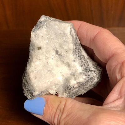 Crystalline Rhodochrosite on Quartz