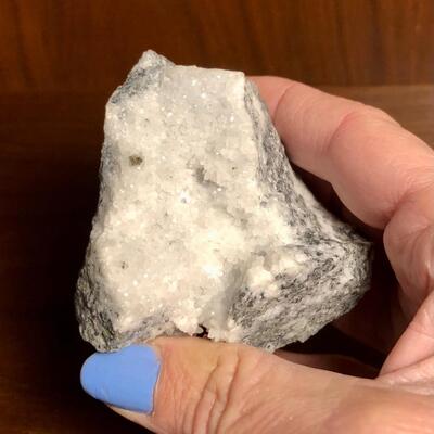 Crystalline Rhodochrosite on Quartz