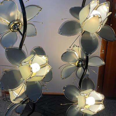 2 smaller floor lamps
