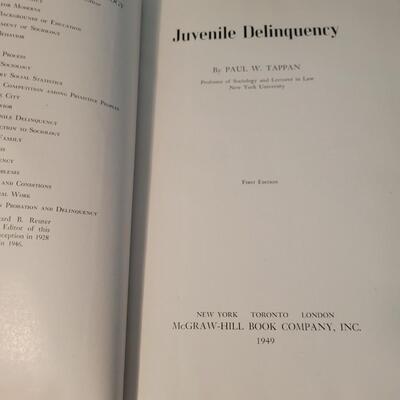 Juvenile delinquency book