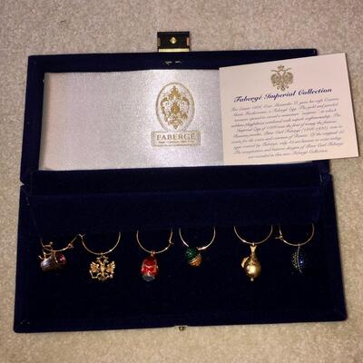 Faberge Imperial Collection wine charms