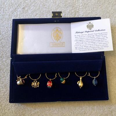 Faberge Imperial Collection wine charms