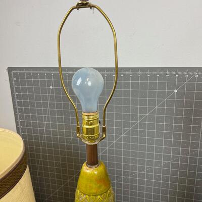 Mid Century Pair of Lamps 