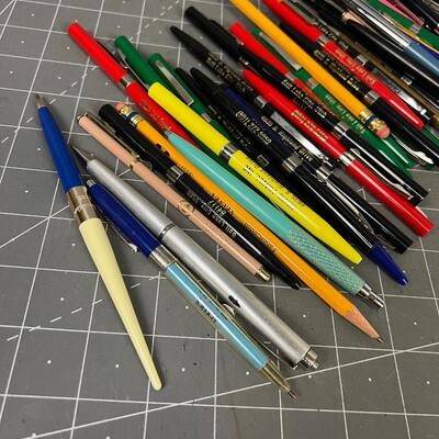 Collection of Vintage Pens and Pencils 