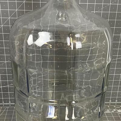 5 Gallon Clear Glass Jug 