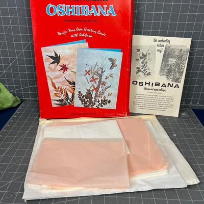 Oshibana Craft Kit with Rice Paper 