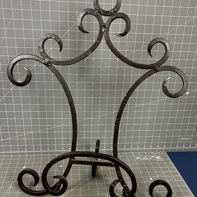 Wrought Iron Easel 