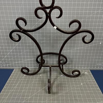Wrought Iron Easel 