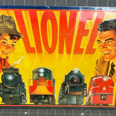 Lionel Train Sign