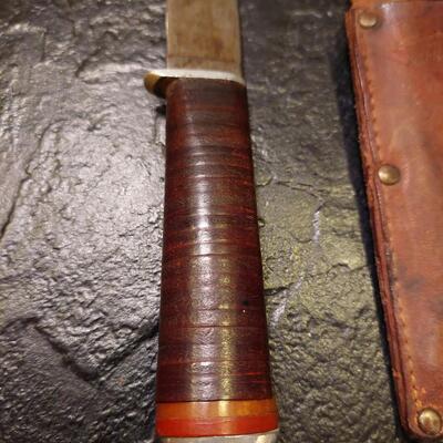 Vintage Kinfolks Hunter 4"blade Knife