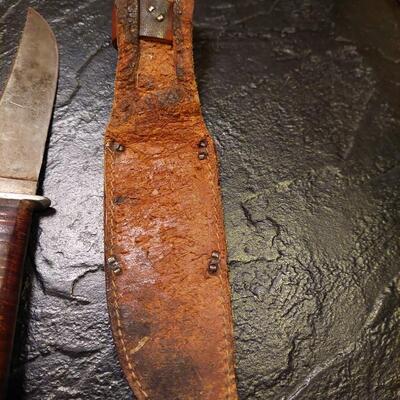 Vintage Kinfolks Hunter 4"blade Knife