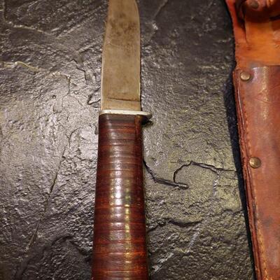 Vintage Kinfolks Hunter 4"blade Knife