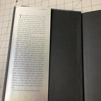 #58 The Universe In A Mirror by Robert Zimmerman- Hardback Book